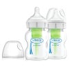 Dr Brown's Options+ Wide Neck Feeding Bottle with Level 1 Teat 150ml 2-Pack