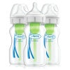 Dr Brown's Options+ Wide Neck Feeding Bottle with Level 1 Teat 270ml 3-Pack