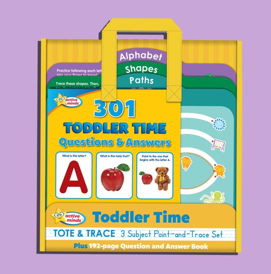 Active Minds Toddler Time Tote & Trace Set Books Baby Factory