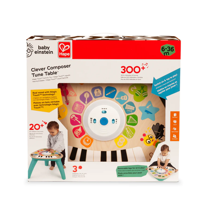 Baby Einstein Hape Clever Composer Tune Table Magic Touch Activity