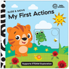 Baby Einstein Slide & Move My First Actions Book