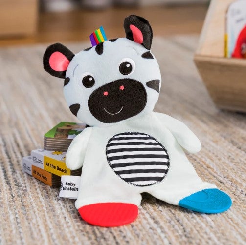 Baby Einstein Zen the Zebra Sensory Plush Teether Rattle & Teethers