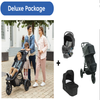 Baby Jogger City Elite 2 Stroller Stone Grey - Deluxe Package