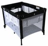 Babyco Classic Portable Cot with Bassinette Black