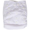 Babyco Reusable Cloth Nappy with 2 Microfibre Inserts White