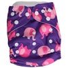 Babyco Reusable Cloth Nappy with 2 Microfibre Inserts Pink Elephant