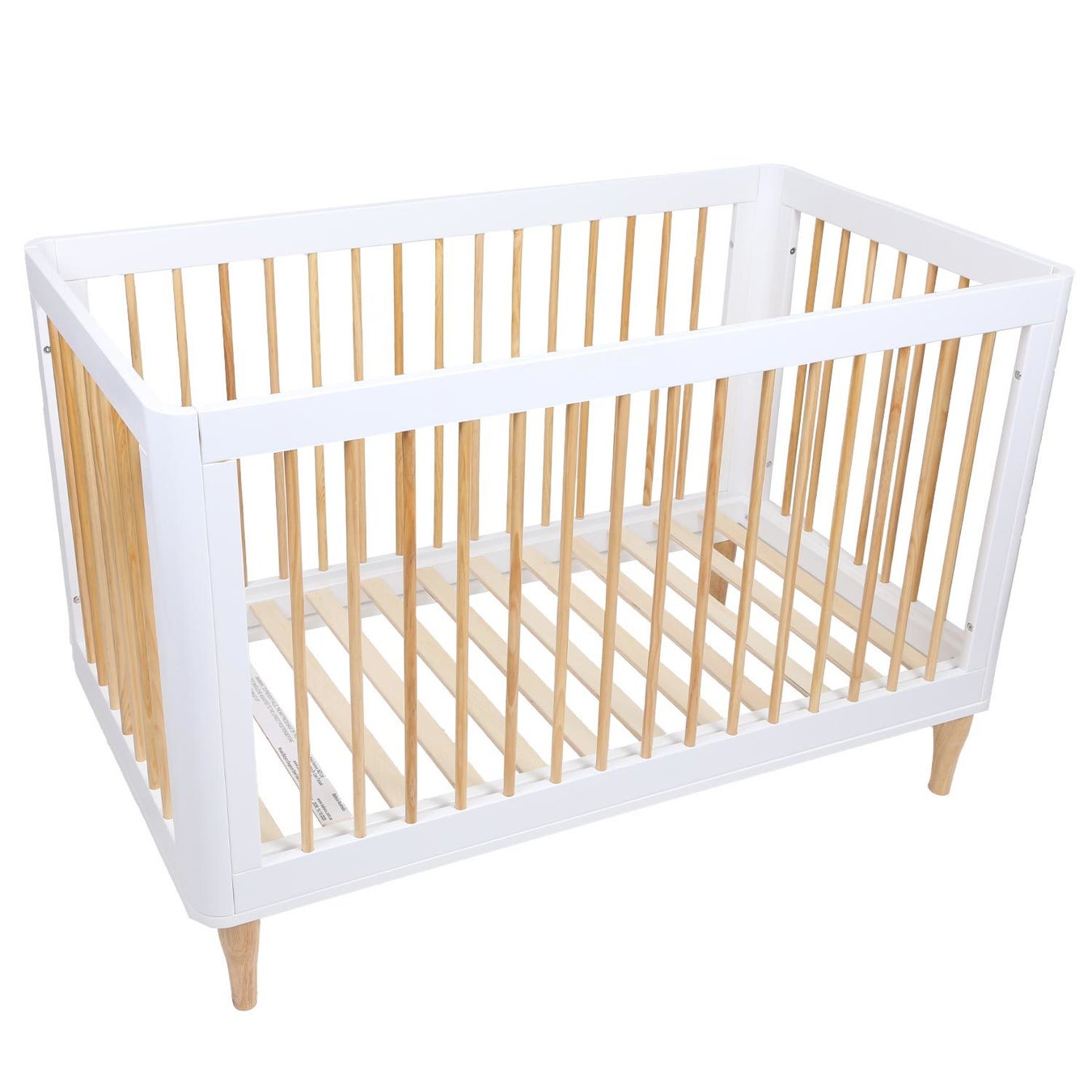 Babyco Elegance Fixed Side Cot White | Cots | Baby Factory
