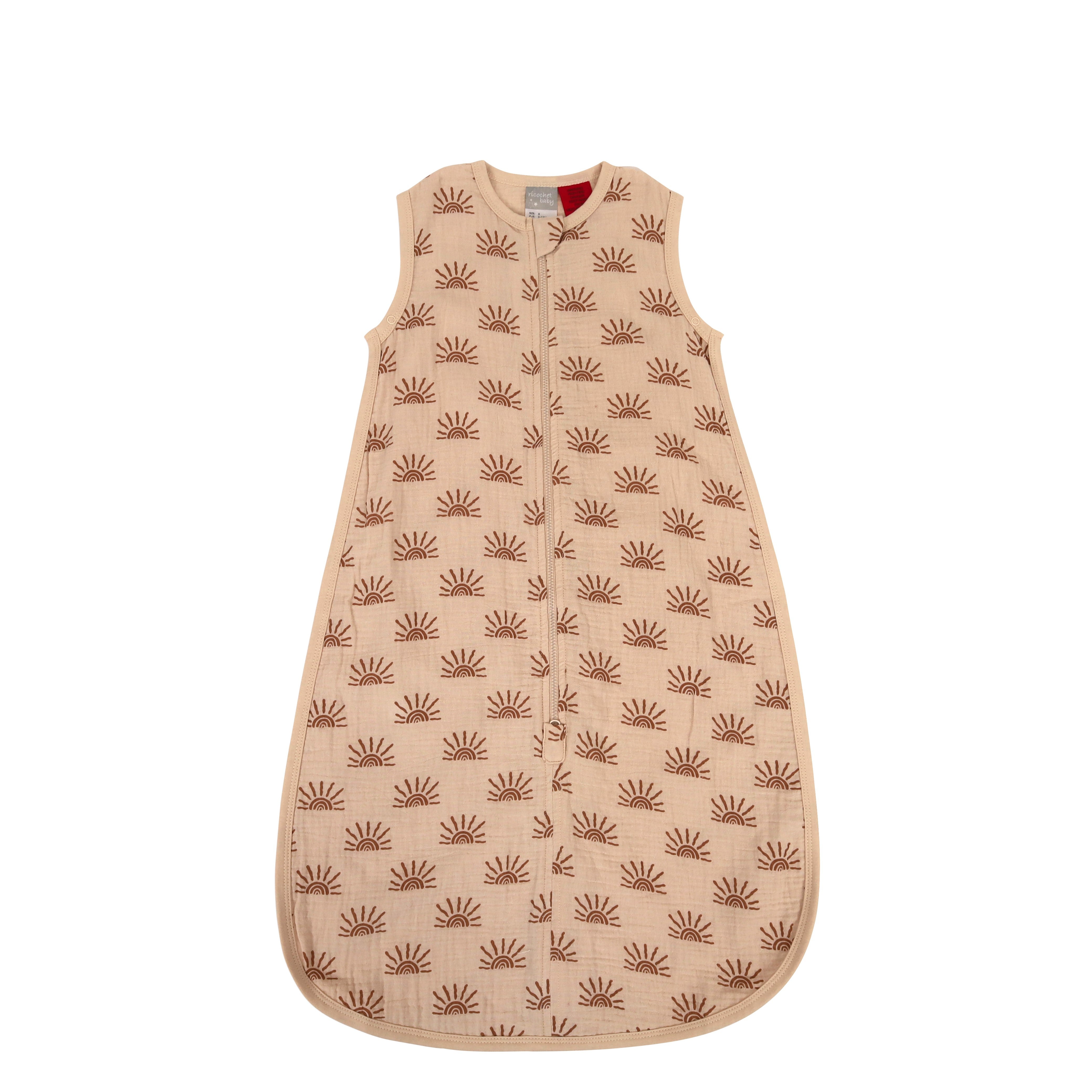 Shop Ricochet Baby Muslin Sleeping Bag Suns Online at Baby Factory