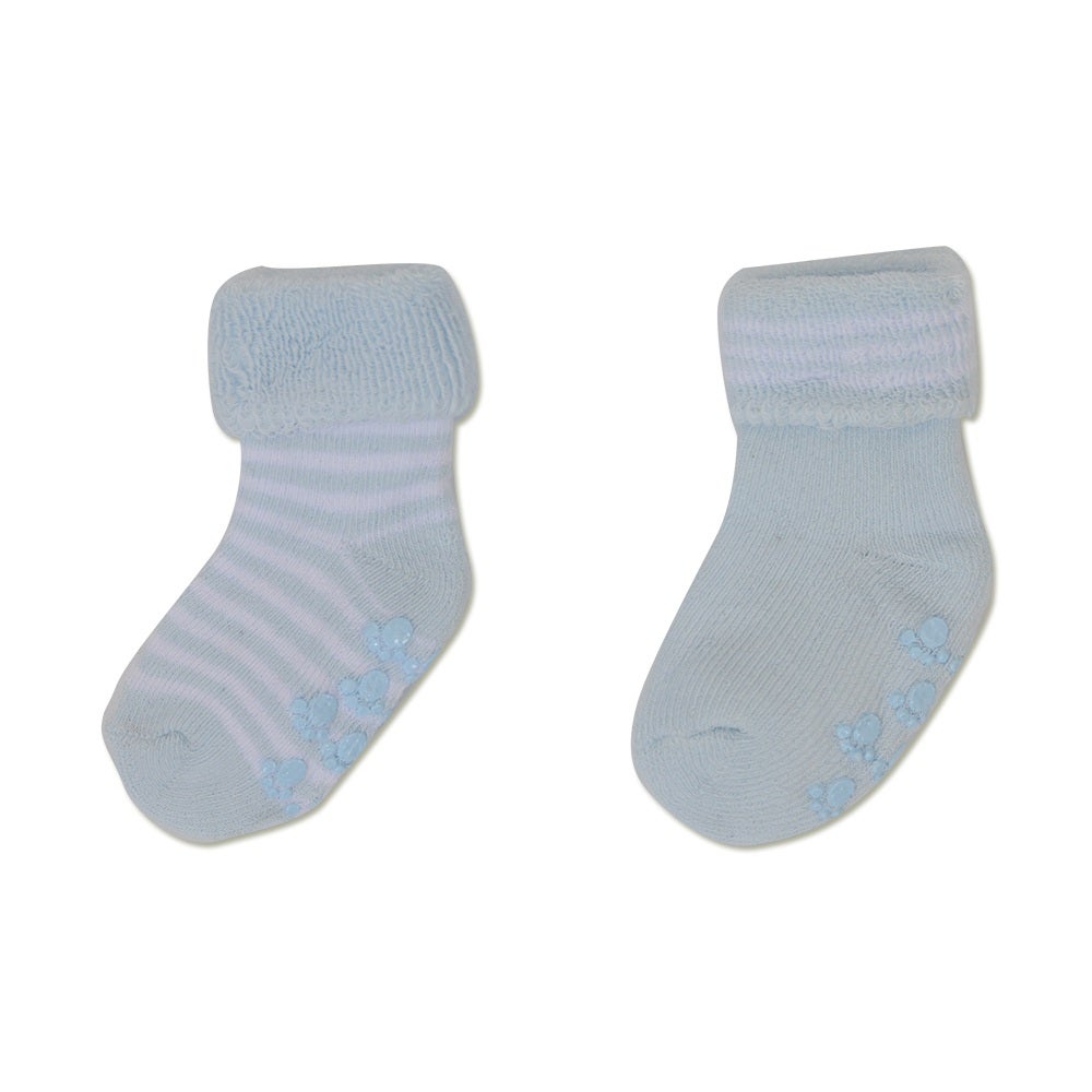 Multi Size 16-Pack Grow-With-Me Socks Cotton Stretch Non-Slip Gripper Socks Goldbug Baby & Toddler Girls 