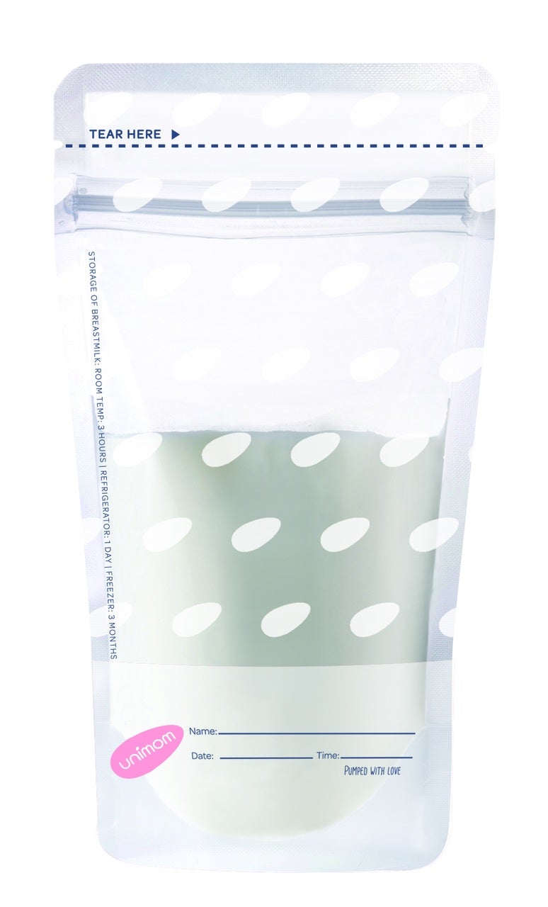Unimom Breastmilk Storage Bags Large 240ml 50pk Storage Containers