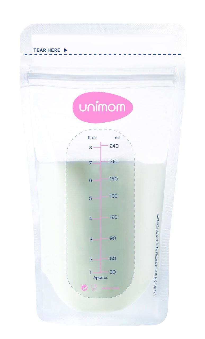 Unimom Breastmilk Storage Bags Large 240ml 50pk Storage Containers