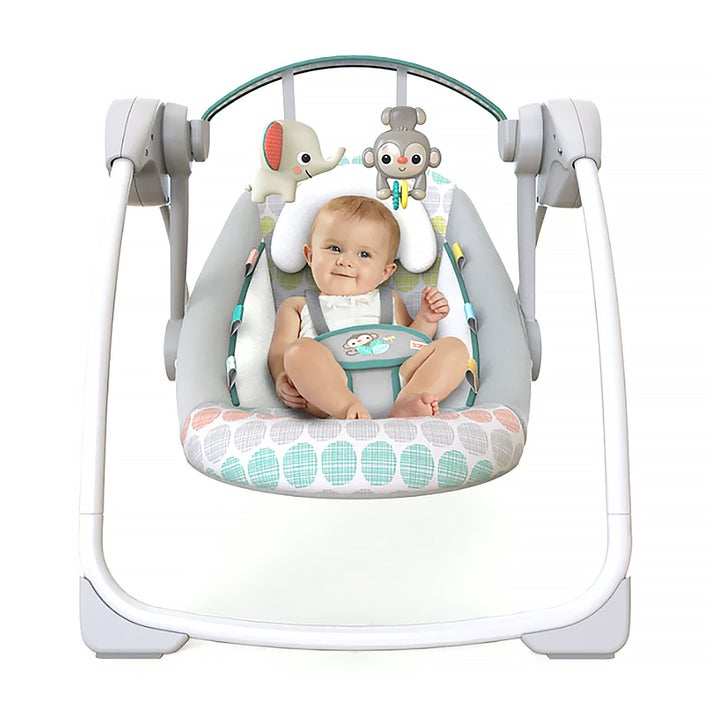 Bright Starts Whimsical Wild Portable Swing, Baby Swings