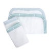 Bubba Blue Nordic Washcloth 4-Pack Dusty Sky/Mint