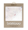 Bubba Blue Sleepy Safari Bamboo Hooded Towel Blush