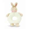 Bunny Ring Rattle- White 