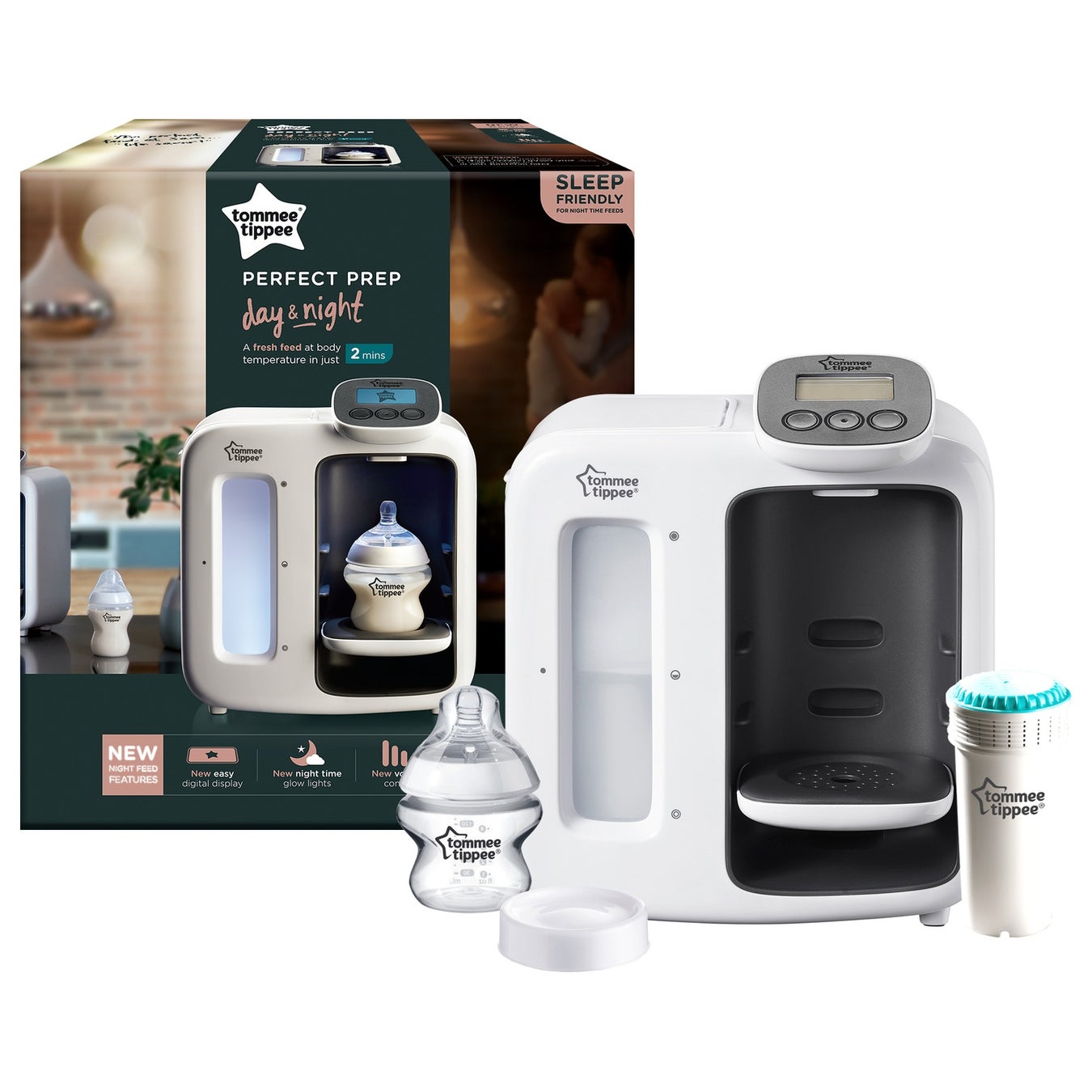 Tommee Tippee Perfect Prep Day & Night - Prepara Il Biberon In 2 Minuti Con Filtro Antibatterico - Foto 3