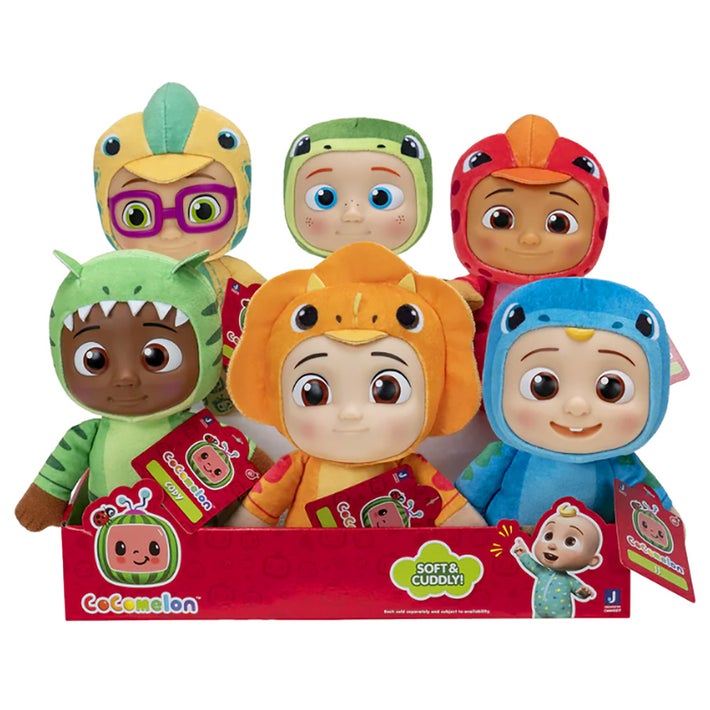 Cocomelon Little Plush Basic - Assorted Characters, Soft Toys