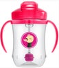 Dr Browns Baby's First Straw Cup with Handles 270ml Pink