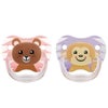 Dr Brown's Prevent Printed Pacifier Stage 2 Girl 2 pk 