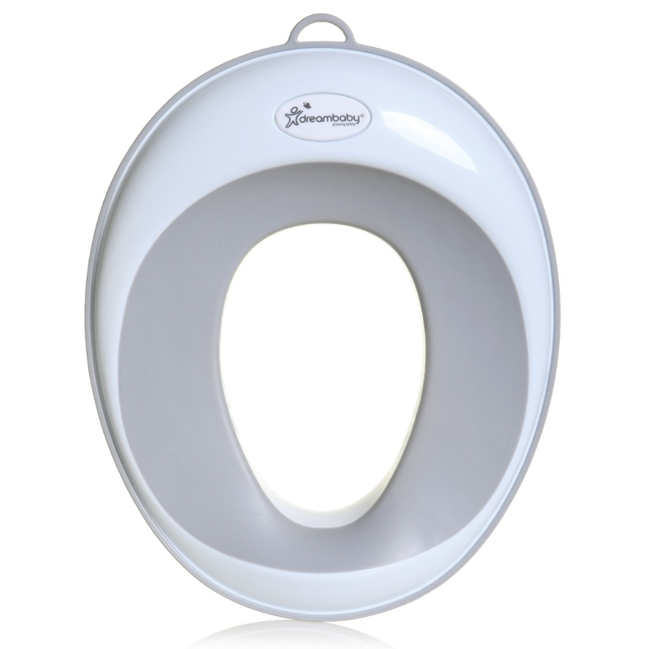 Dreambaby EZYToilet Trainer Seat Grey Toilet Training Baby Factory