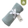 Eco Sprout Organic Cot Blanket Sky Grey