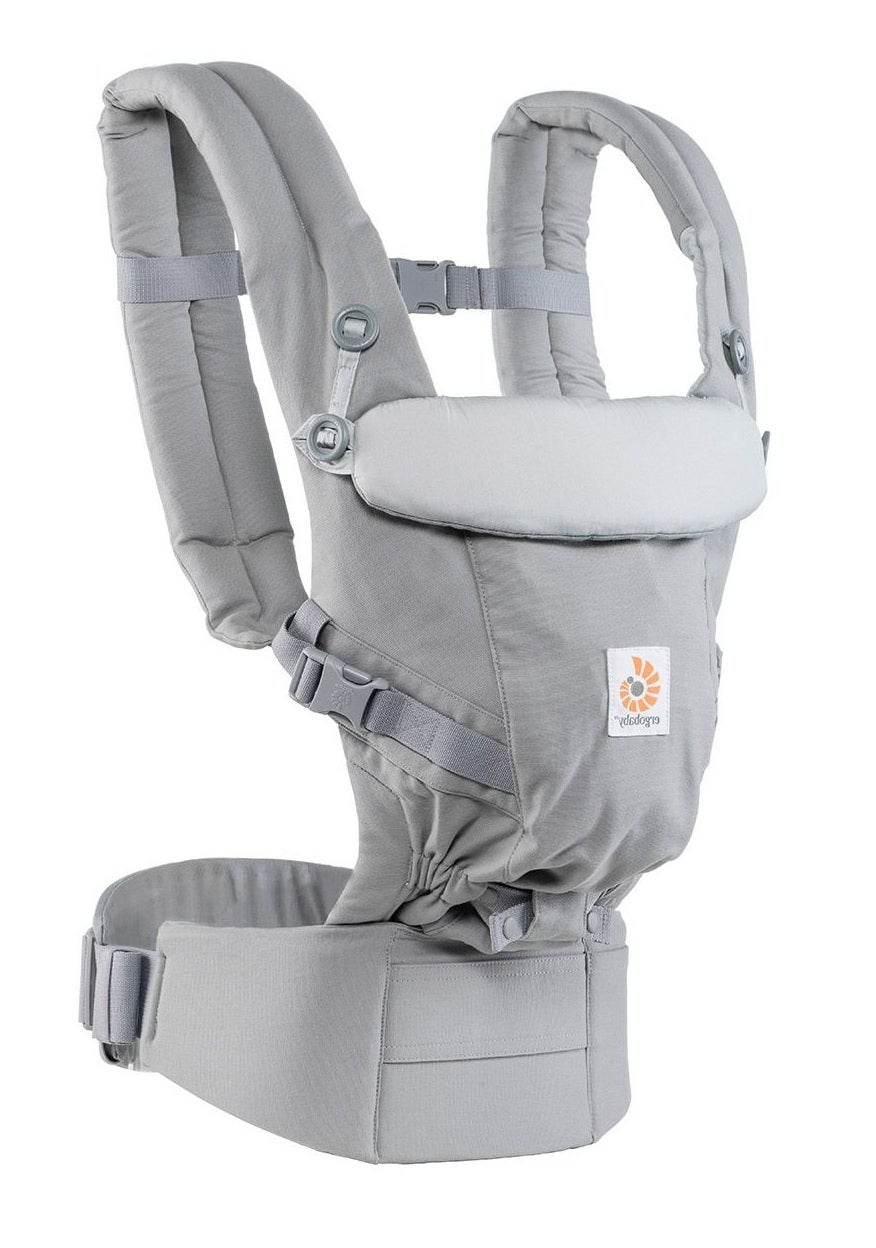 Ergobaby Adapt Baby Carrier Pearl Grey Front & Back Packs Baby Factory
