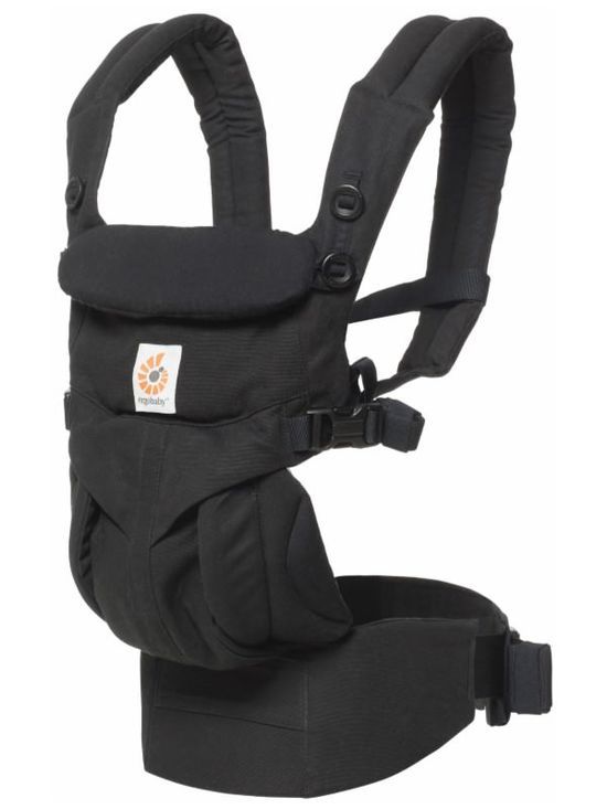 Ergobaby Omni 360 Carrier Pure Black Front & Back Packs Baby Factory
