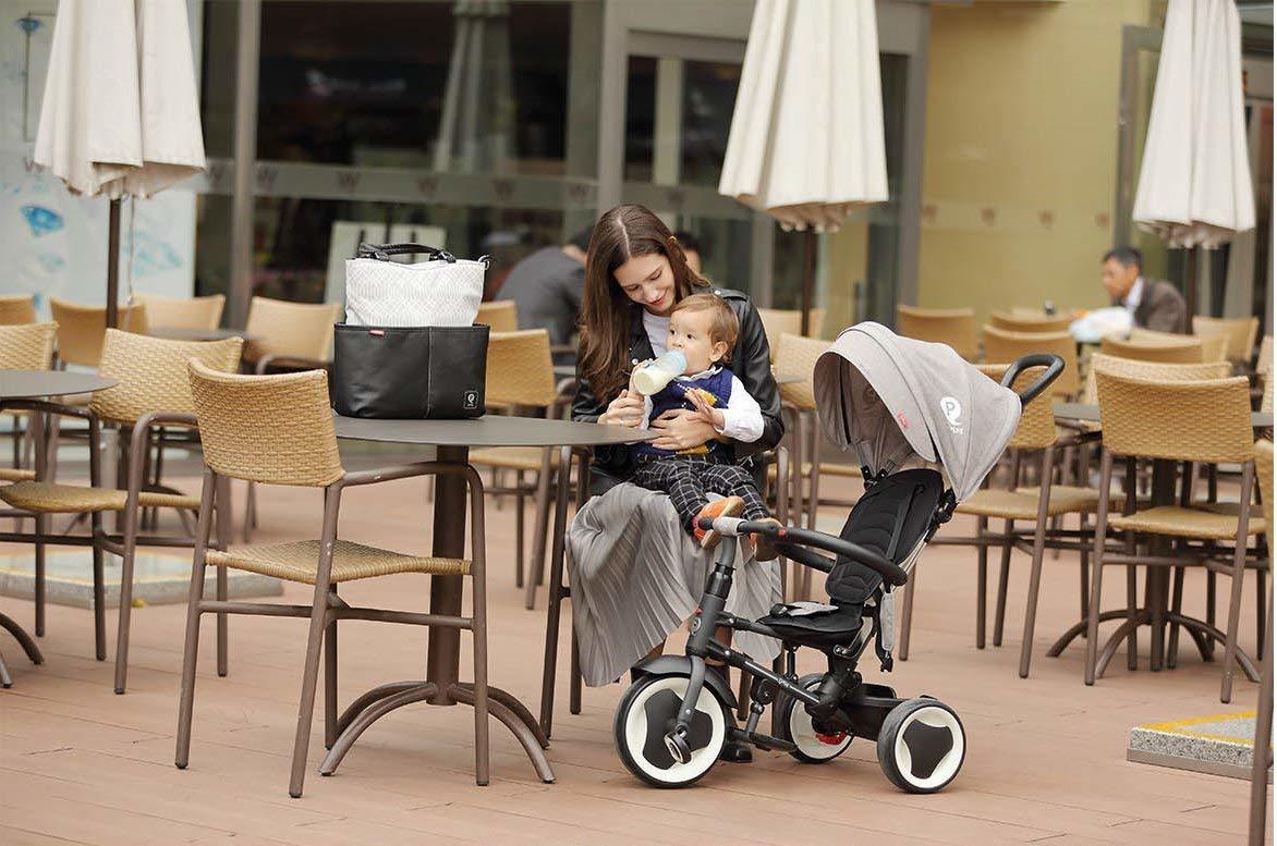 Q Play Rito 3-in-1 Folding Trike Grey 