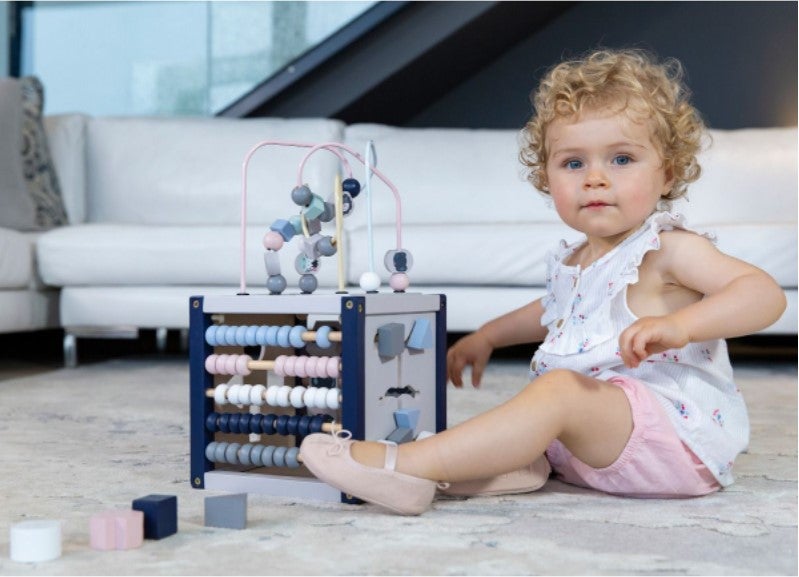 My First Multi-Play Activity Cube EverEarth Pastel Lifestyle Collection 