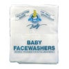 Blue Bunny Baby Face Washer 3pk 