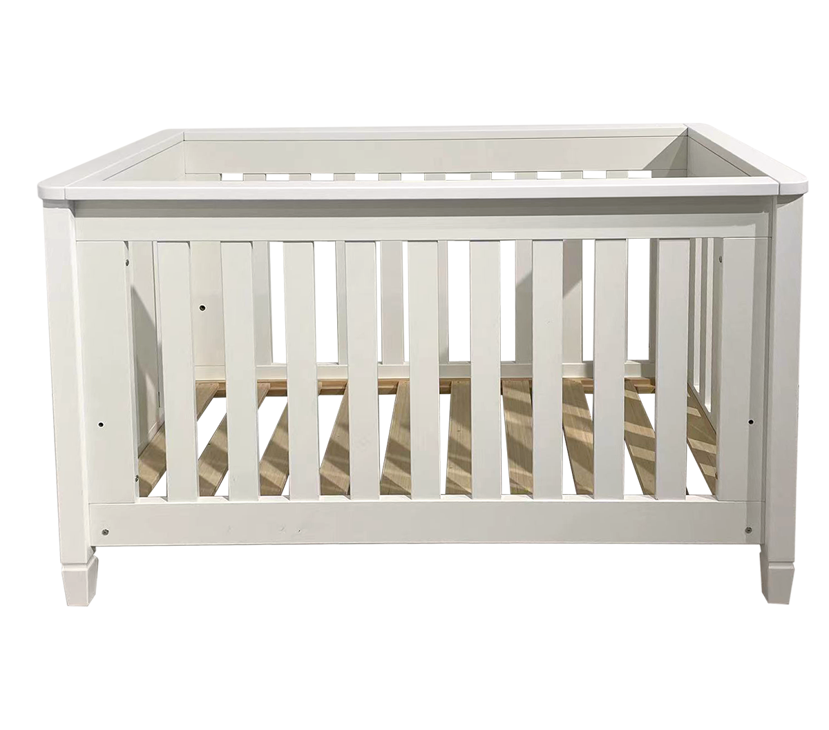 Shop Babyco Classic Pine Cot White Online at Baby Factory