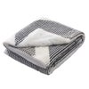Infancie Granular Fleece 3D Mink Blanket Grey