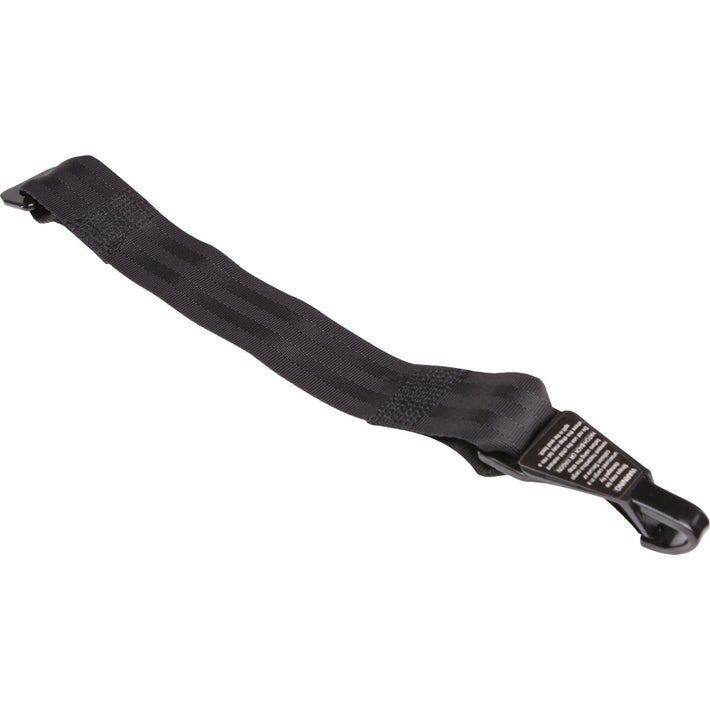 Child restraint extension clearance strap