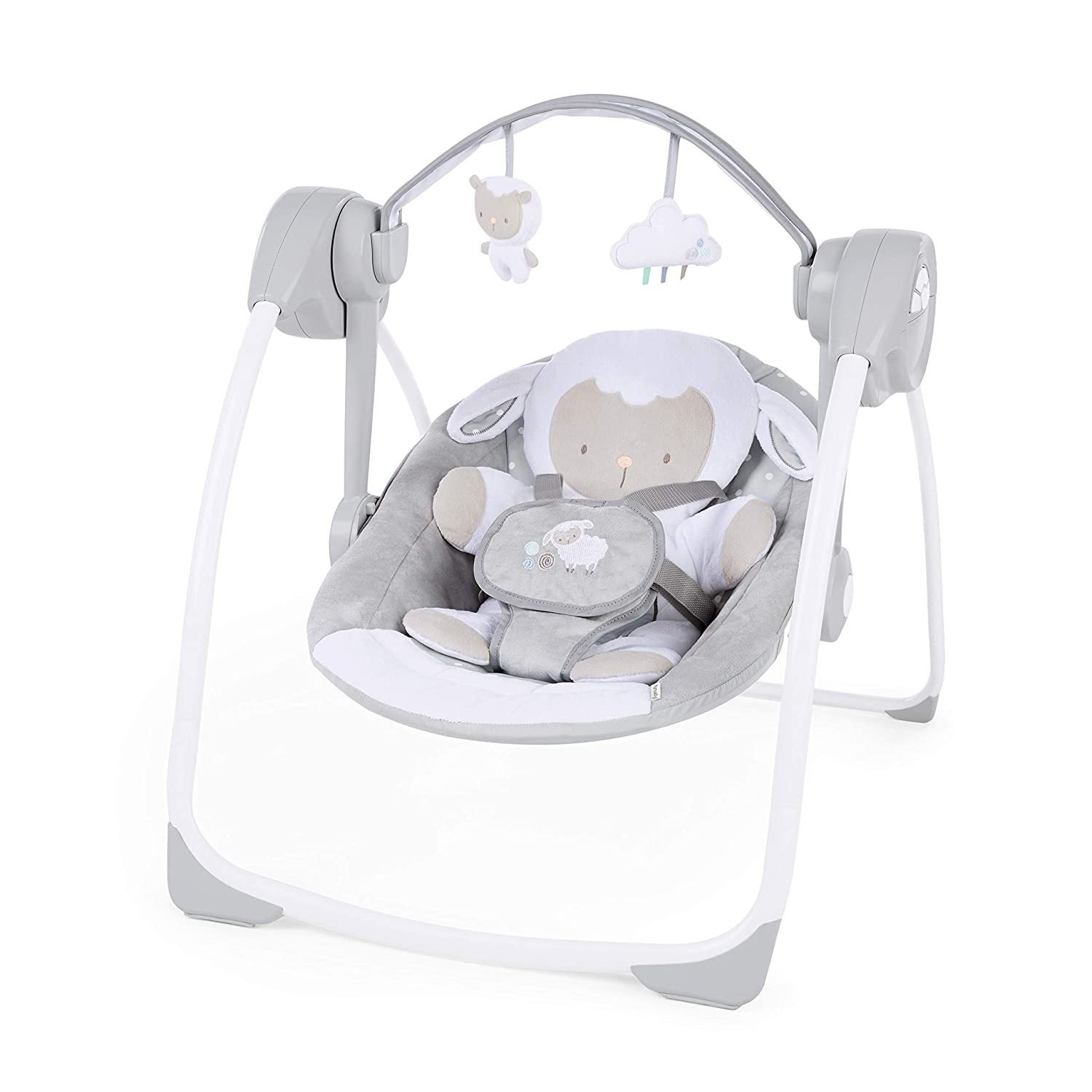 Ingenuity Comfort2Go Portable Swing Cuddle Lamb Baby Swings Baby