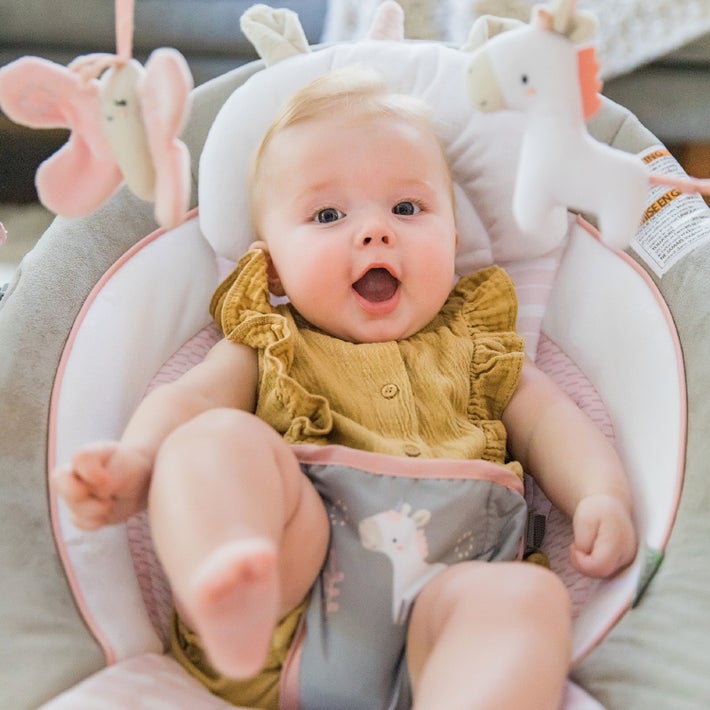 Baby 2024 bouncer unicorn