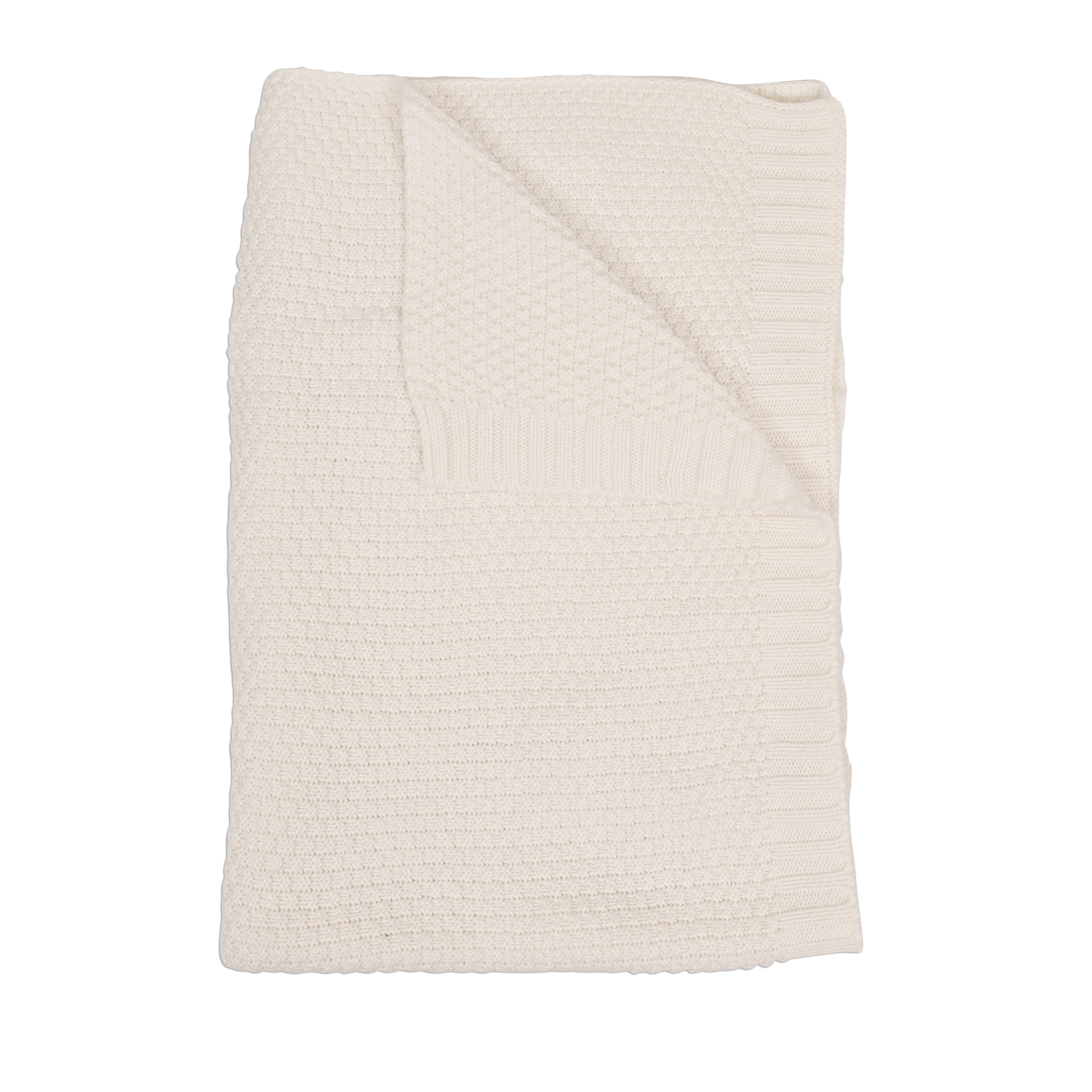 Shop Lullaby Dreams Knit Bamboo Cotton Baby Blanket Cream Online