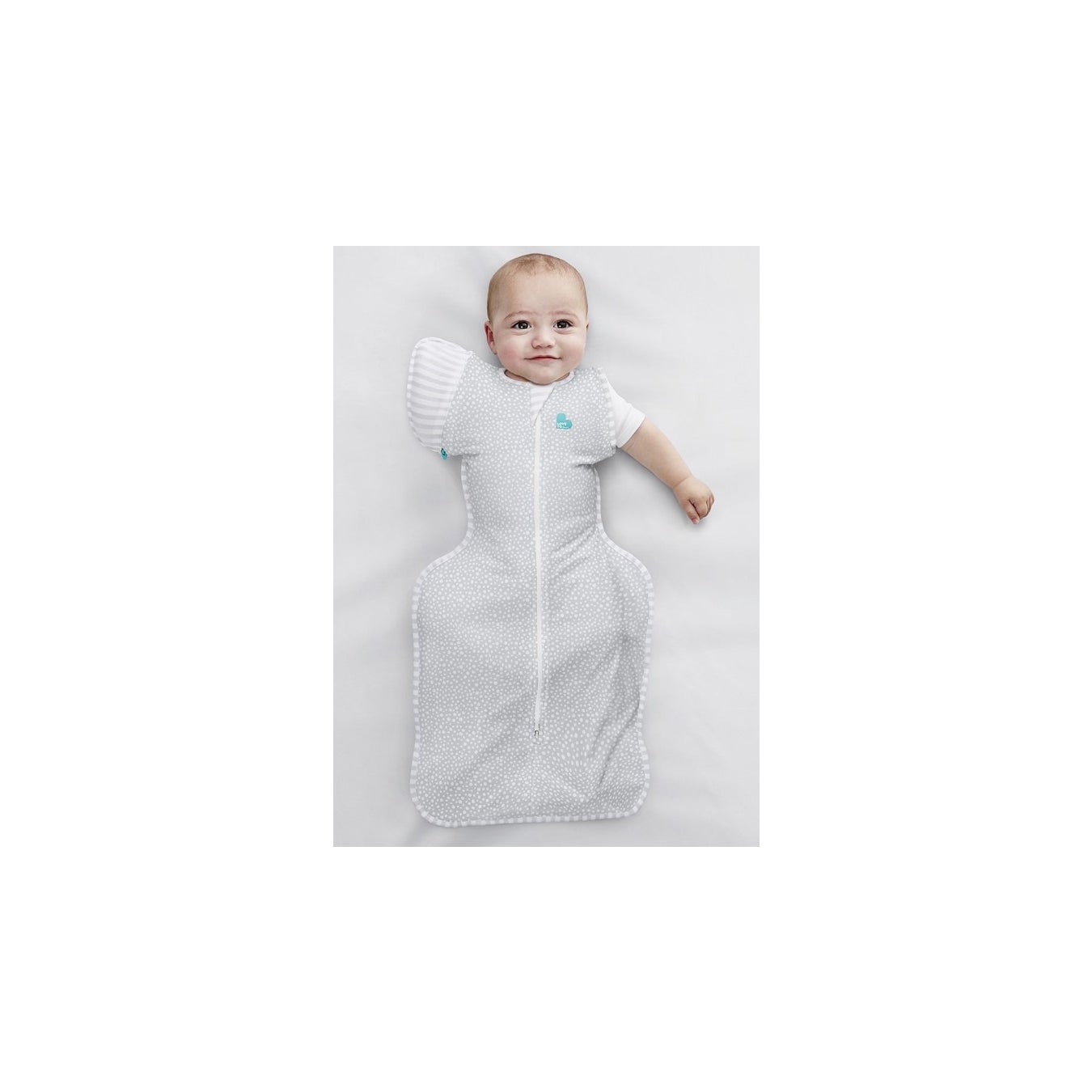 Love to Dream Swaddle Up Transition Bag 1.0 TOG White Safe Sleeping Aids Baby Factory Love to Dream Swaddle Up Transition Bag 1.0 TOG White Safe Sleeping Aids Baby Factory