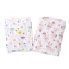 Lullaby Dreams 2-Pack Co Sleeper Fitted Sheets Pink Meadow