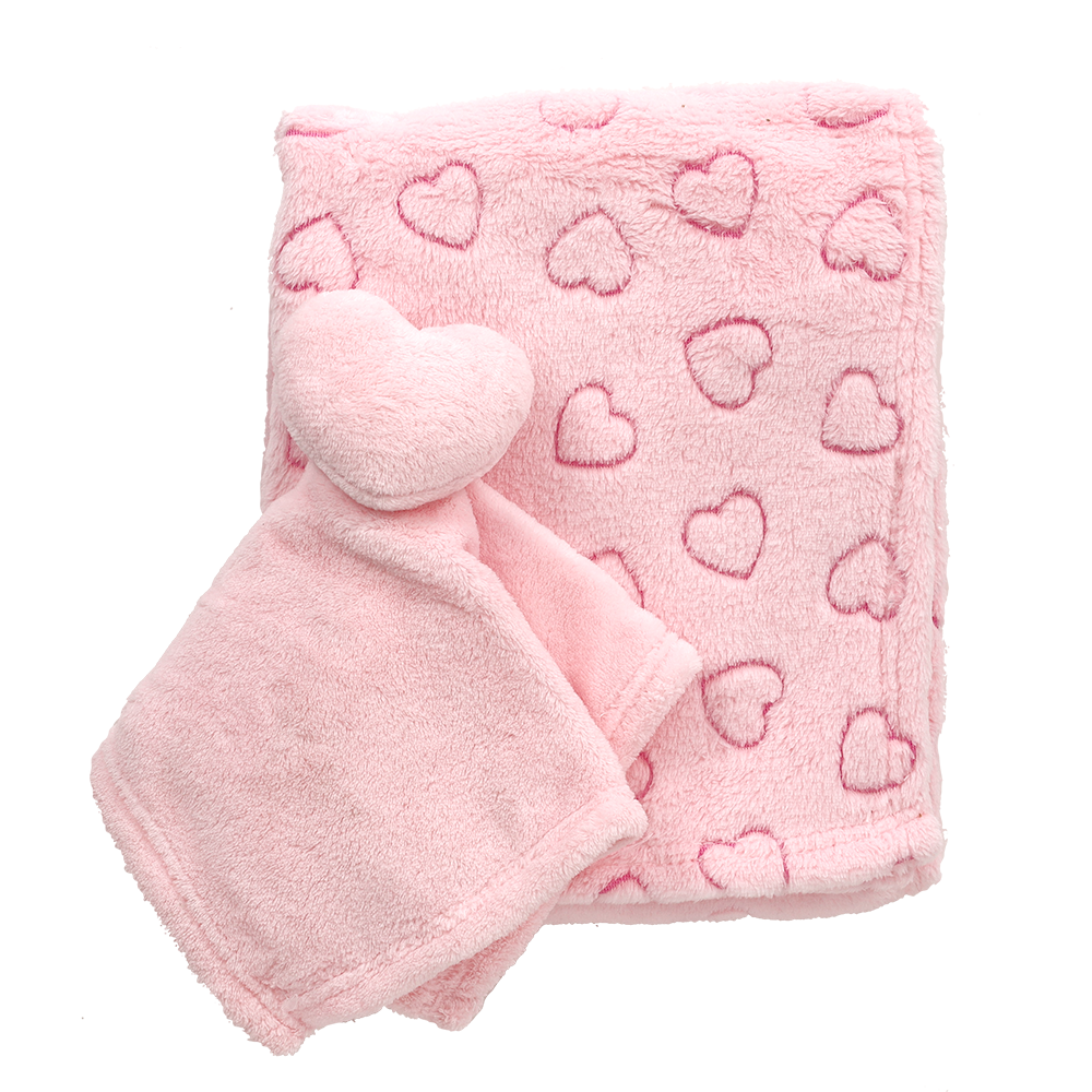Shop Lullaby Dreams Blanket/comforter Set White Pink Online at