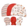 Lullaby Dreams Doggie 3 Beanies & 3 Mittens Set