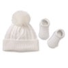 Lullaby Dreams Hat and Socks Set White