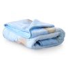 Lullaby Dreams Heavyweight Mink Cot Blanket Toys Blue