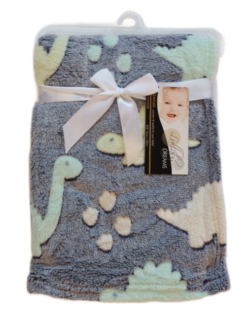 Lullaby Dreams Jacquard Blanket Blue Blankets Baby Factory