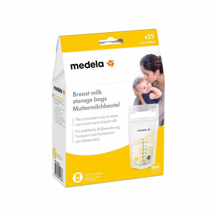 Medela Breast Milk Storage Bags 25-Pack, Accessories