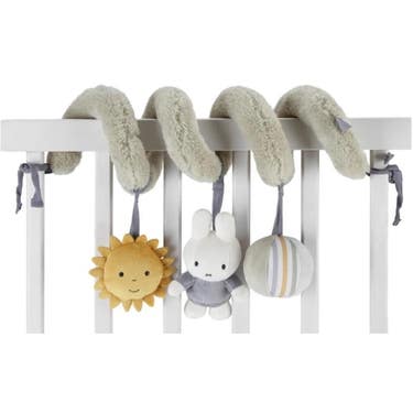 Miffy Fluffy Spiral Toy - Blue/green Blue/green