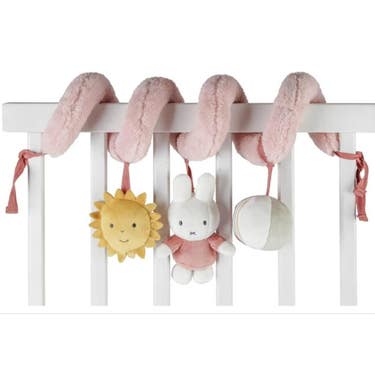 Miffy Fluffy Spiral Toy Pink Pink