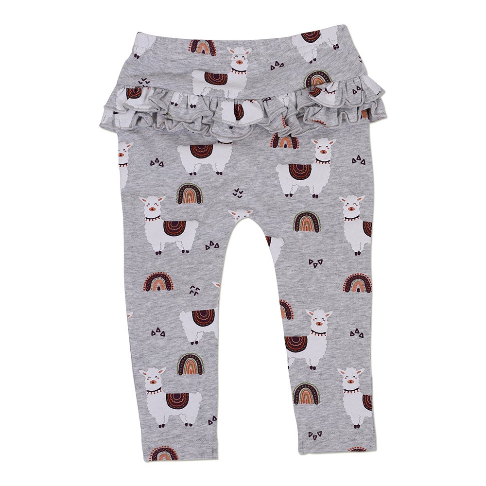 Mobi Minors EDLP Ruffle Bum Leggings Leggings & Pants Baby Factory