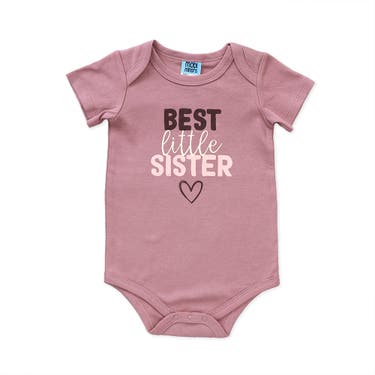 Mobi Minors Edlp Ss Bodysuit Best Sister