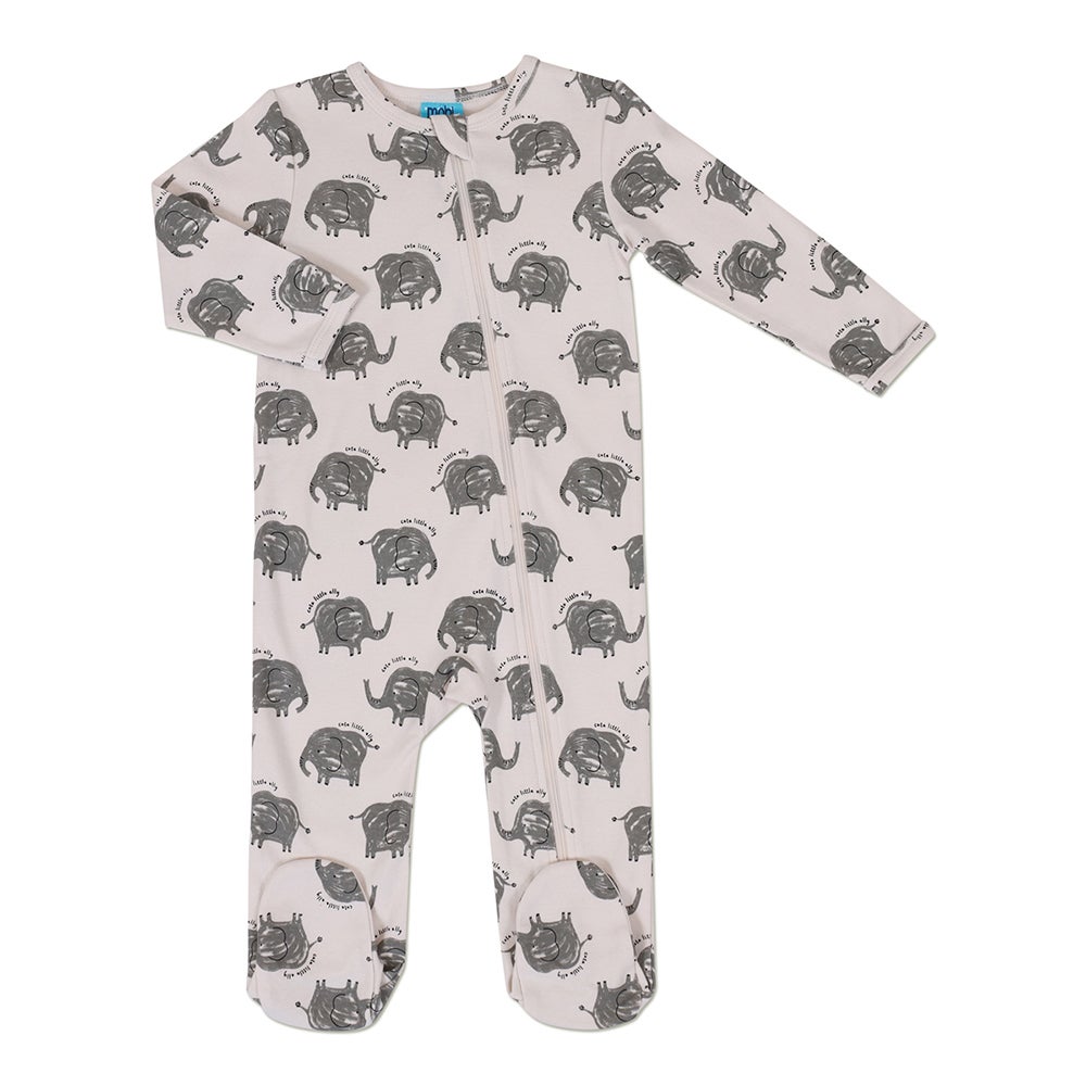 Mobi Minors EDLP Zip Growsuit With Feet Growsuits Baby Factory