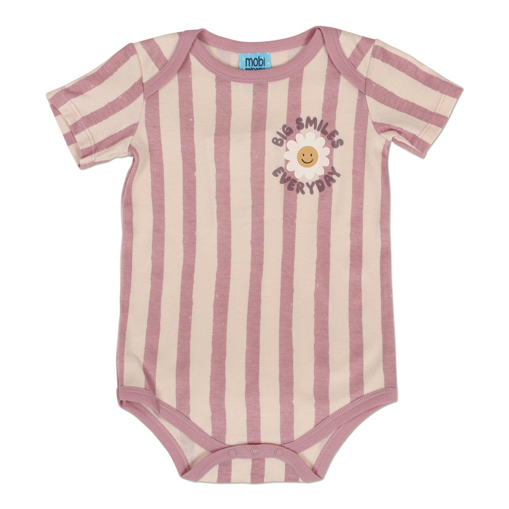 Shop Mobi Minors Short Sleeve Bodysuit Kiwi Camping Online at Baby